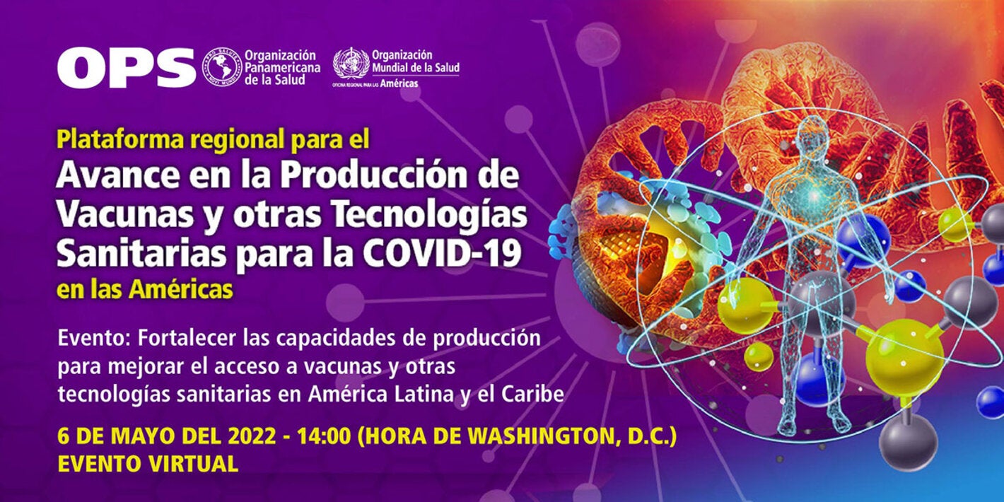 Baner con figura de una cadena genética