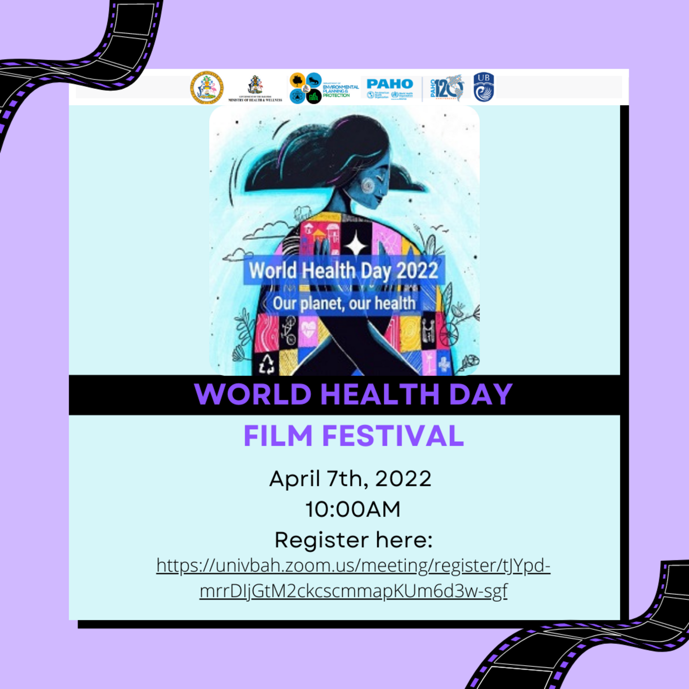 PAHO/WHO The Bahamas hosts World Health Day Film Festival