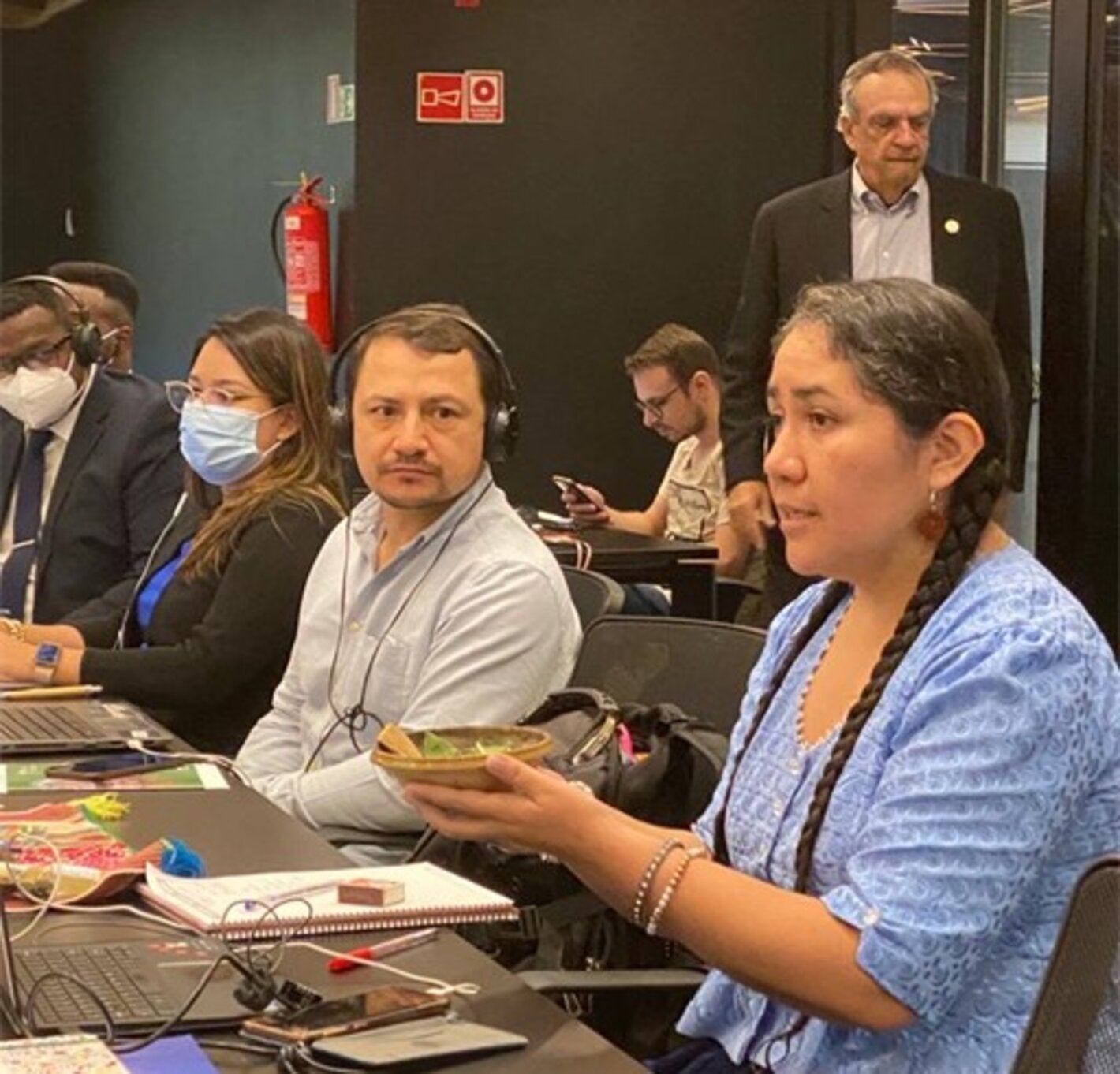 Reunión de los pueblos indígenas de frontera