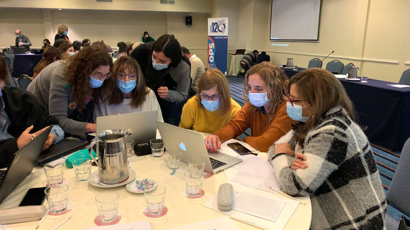 Argentina realizó taller nacional conjunto de epidemiología e inmunizaciones, con apoyo de OPS