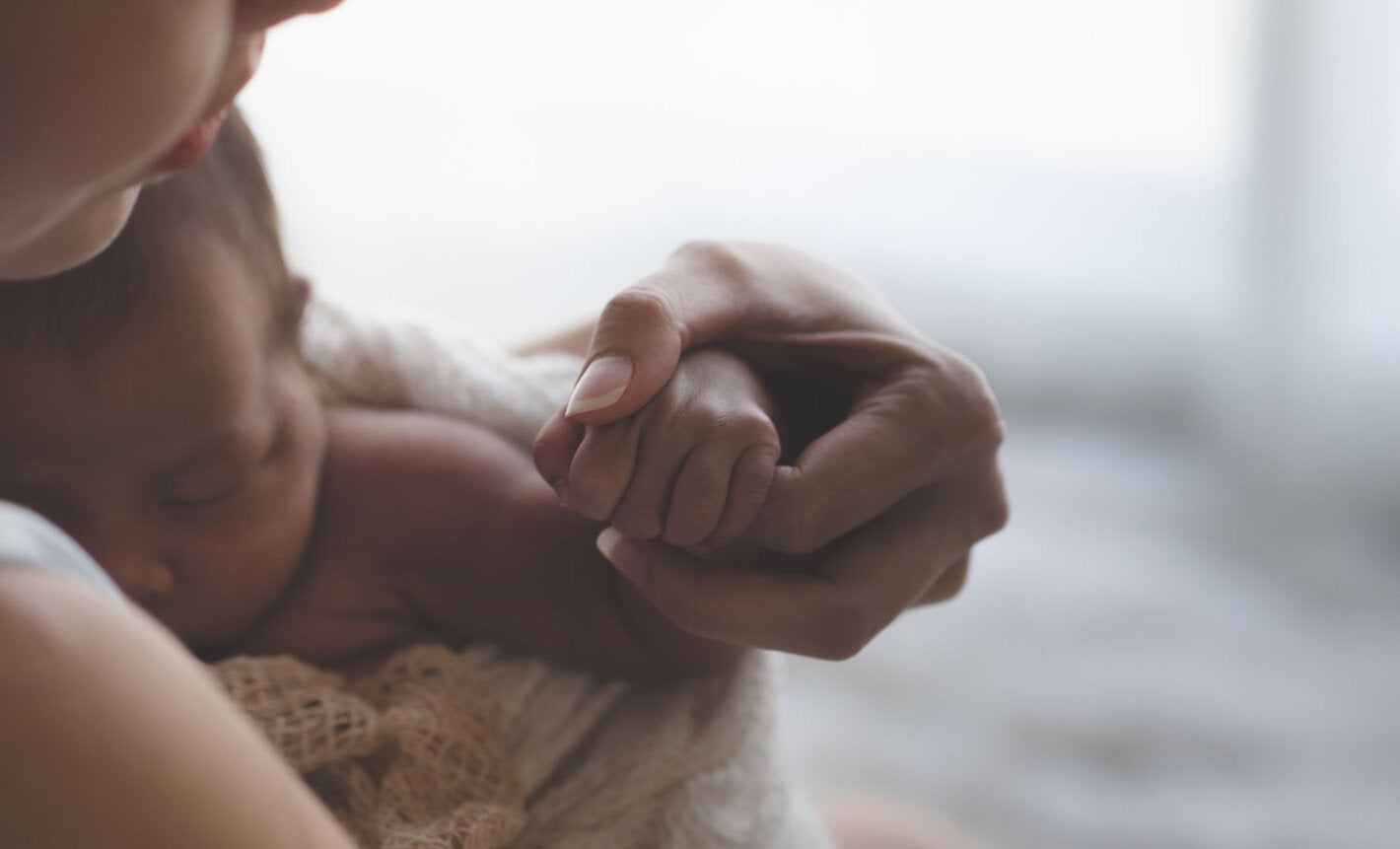 Madre con recién nacido