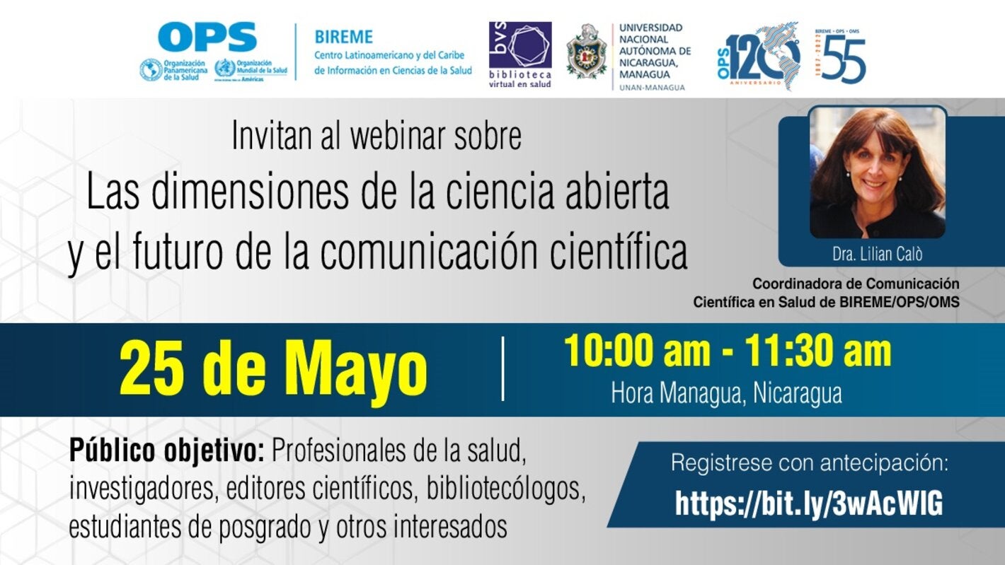 Webinar Ciencia abierta