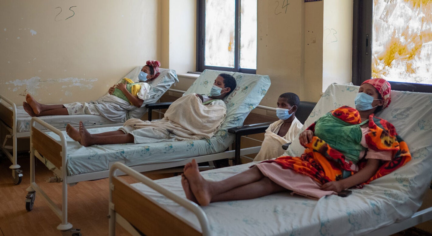 family is hospital beds