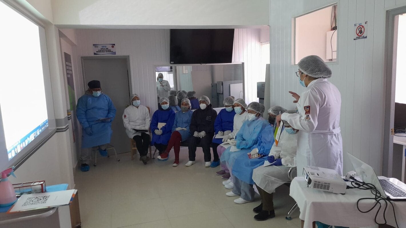 Bolivia grupo de doctores