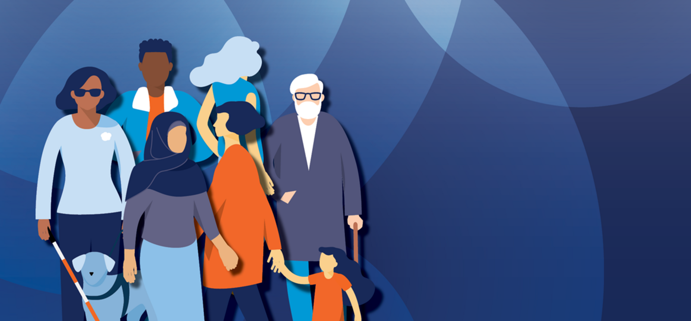 Migrants of all ages and ethnicities