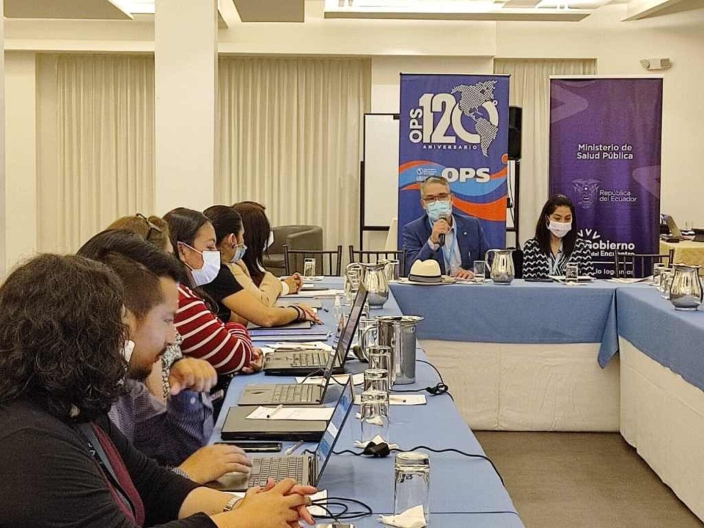 Inicia en Ecuador una misión que busca fortalecer la cadena de suministro de medicamentos e insumos para atender casos de VIH, tuberculosis y malaria