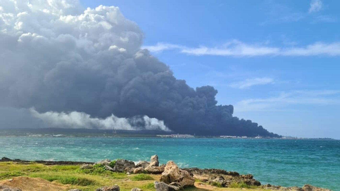 Incendio en provincia de Matanzas