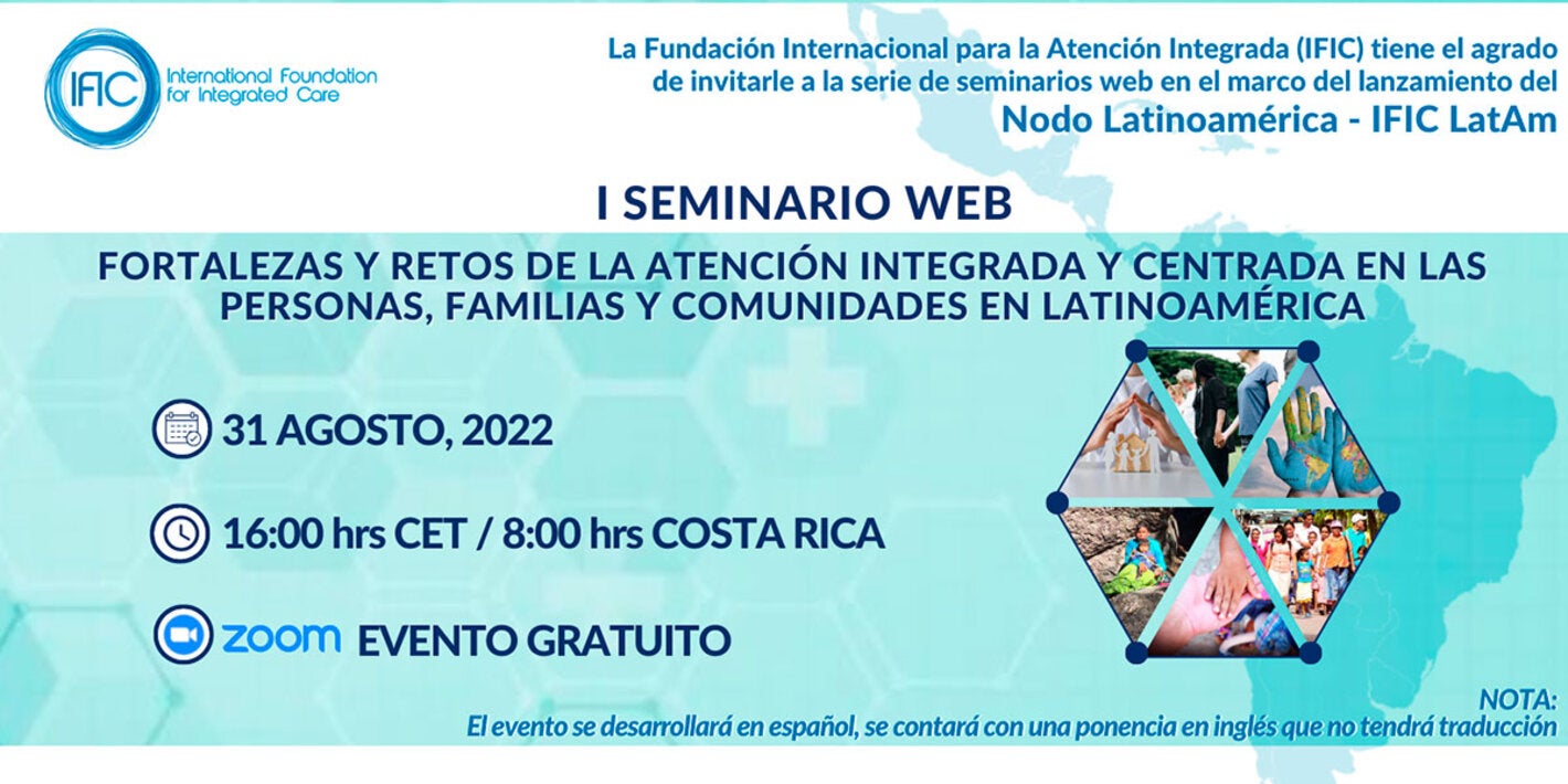 Cubierta del anuncio del seminario