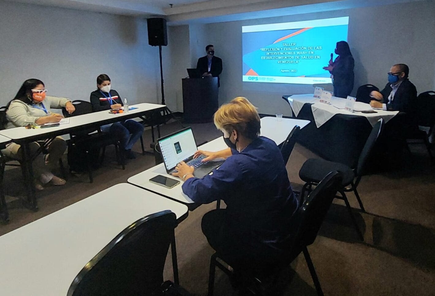 En el taller de evaluación de las estrategias WASH en Venezuela