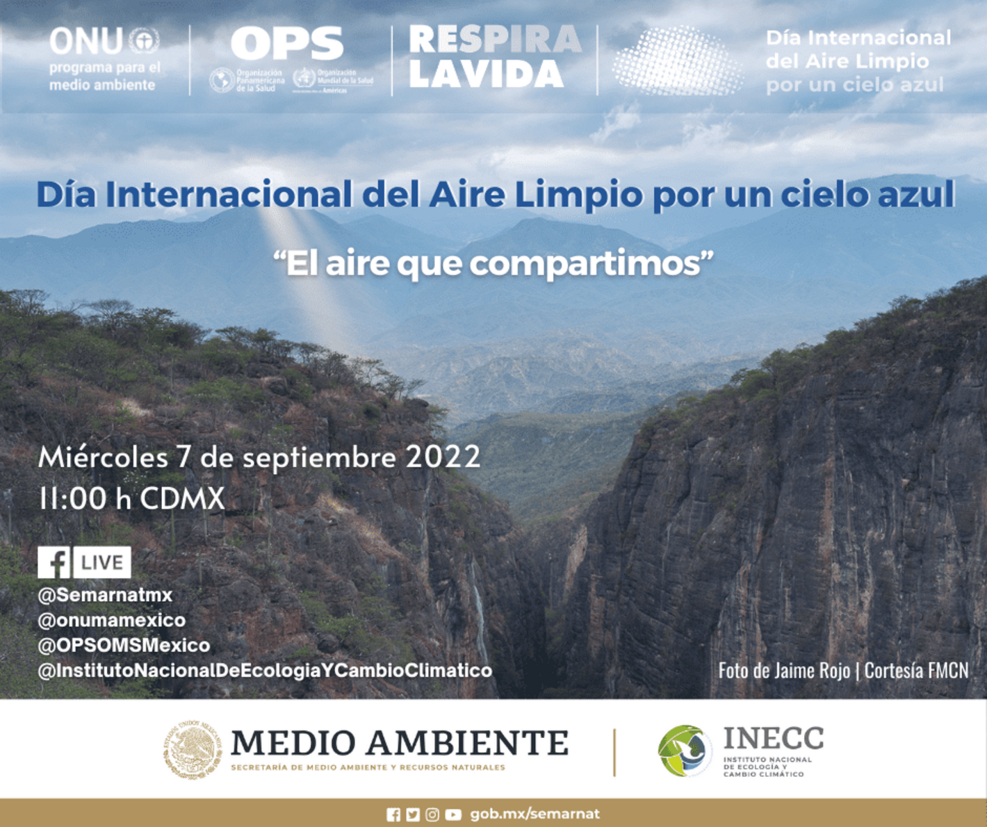 Día Internacional del Aire Limpio por un Cielo Azul