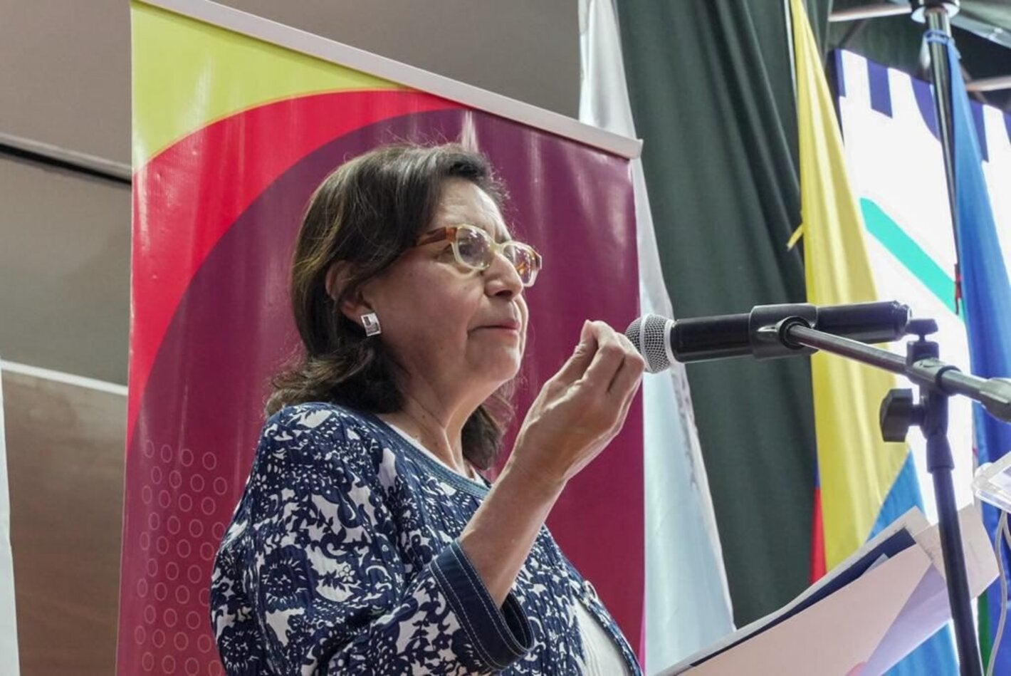 dra. Tambini hablando