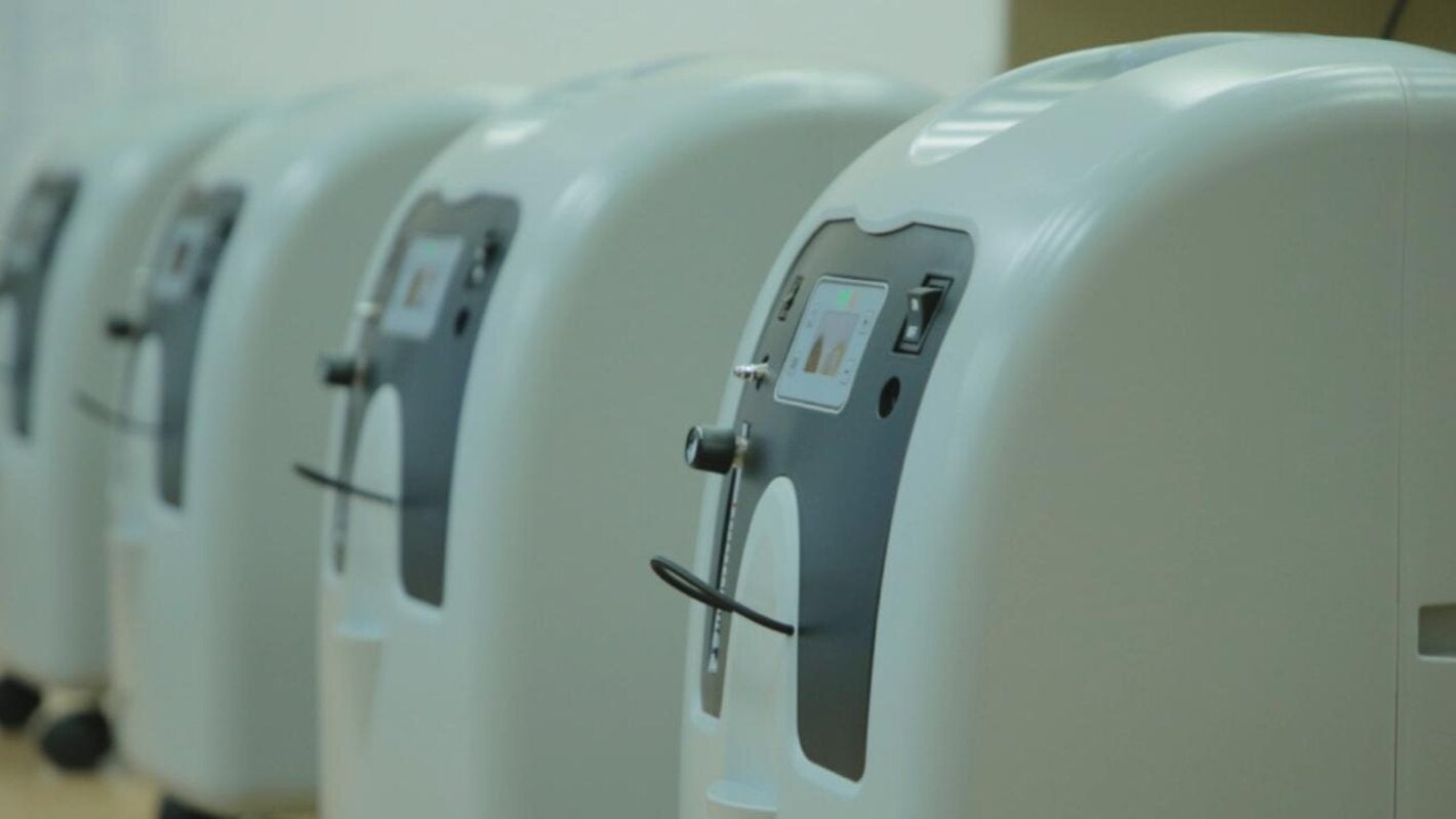 equipos de oxigenoterapia