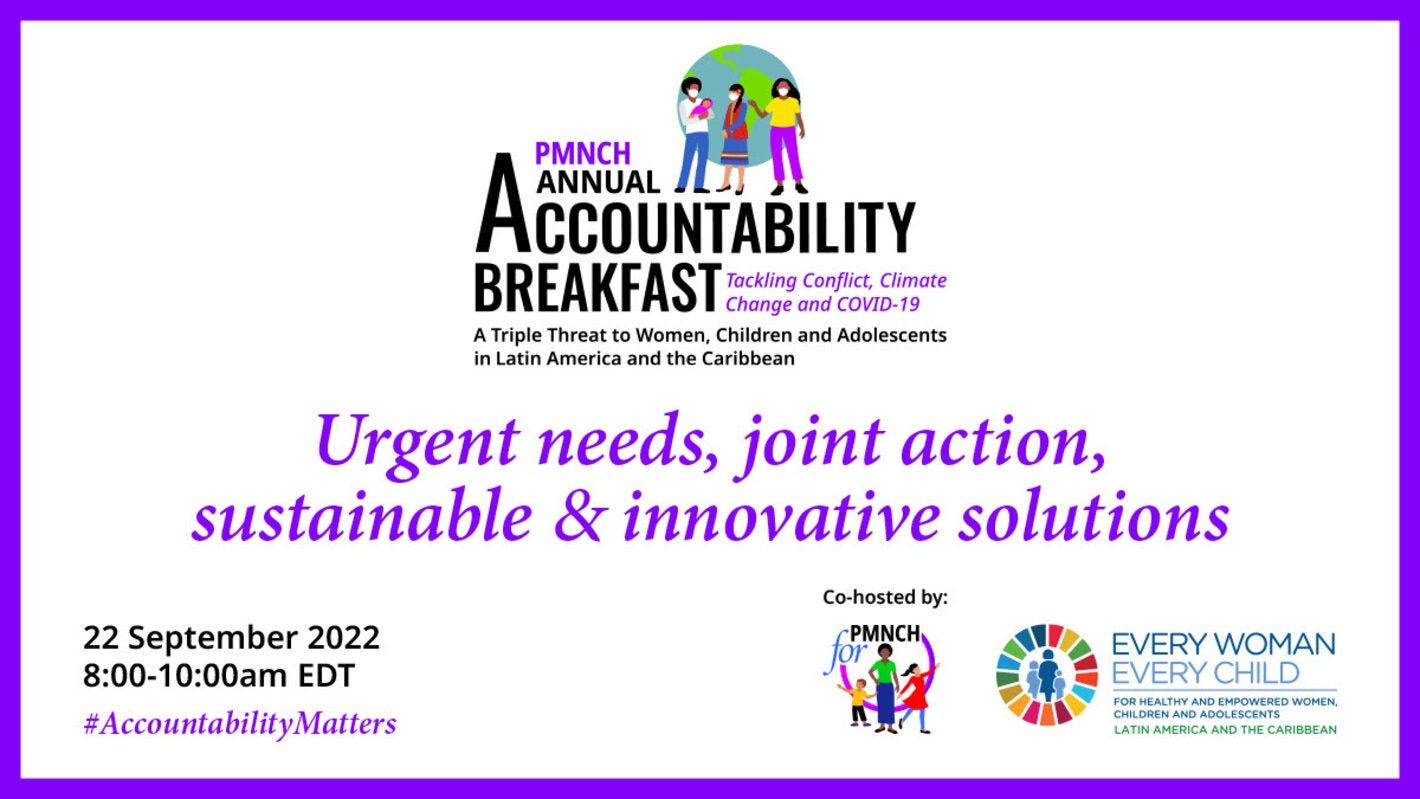 PMNCH Annual Accountability Breakfast