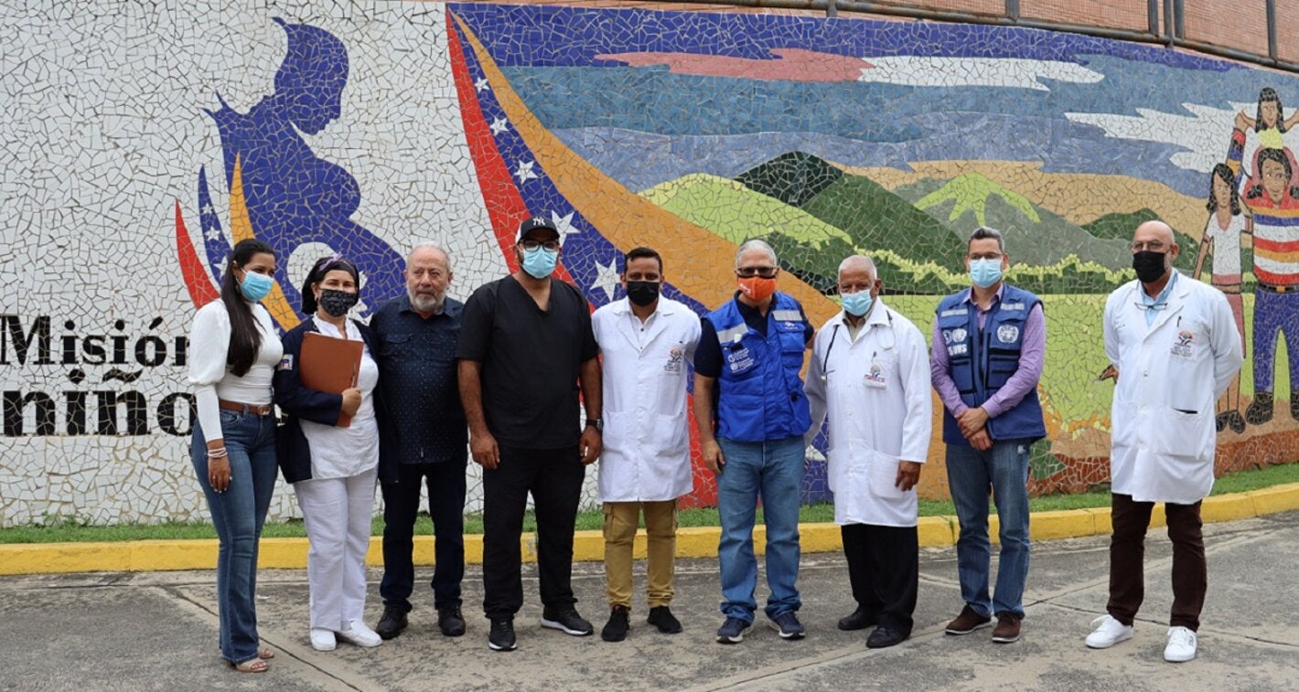 Visita a hospital pediátrico de Yaracuy
