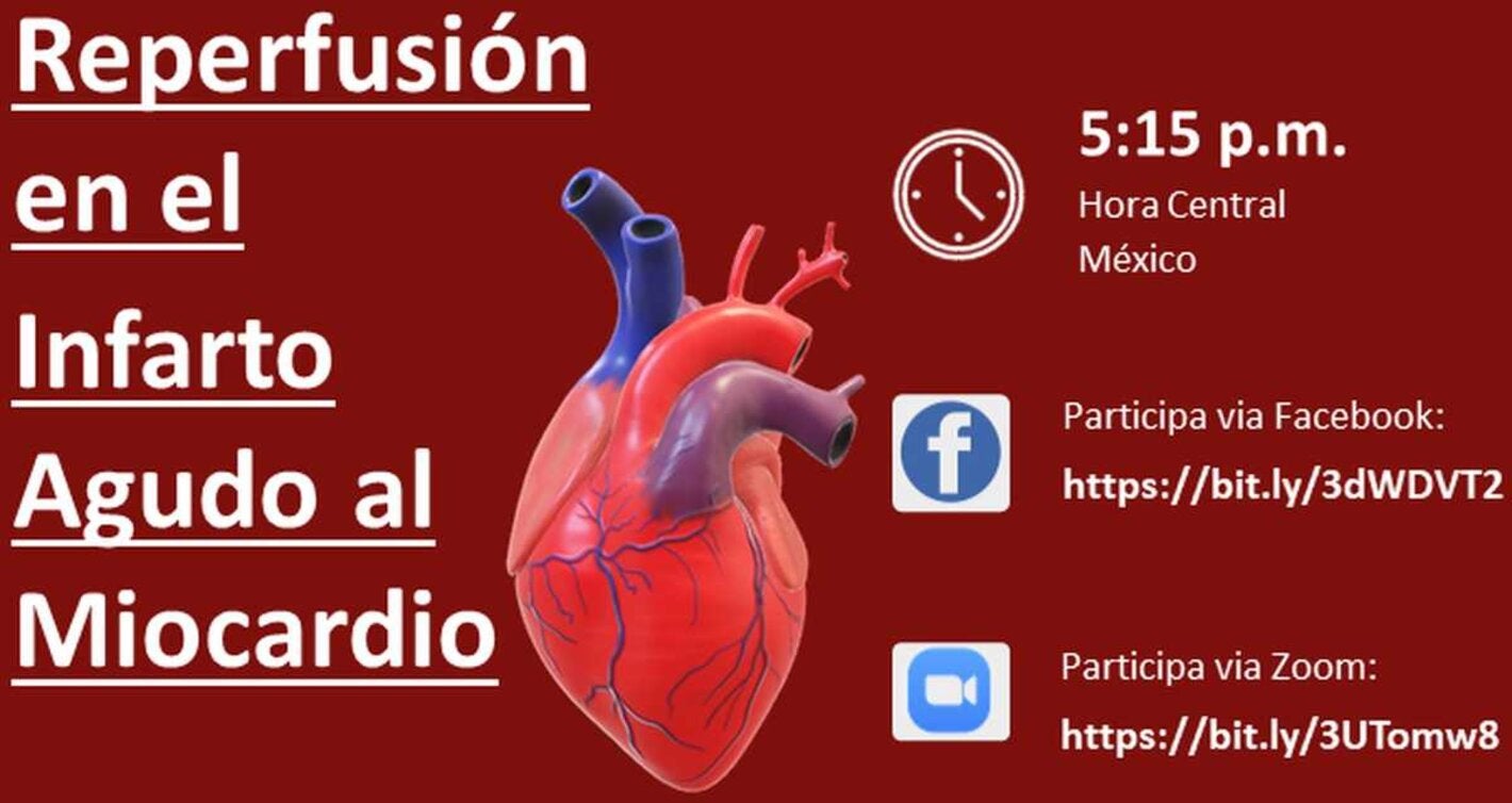 Lanzamiento del curso virtual “Reperfusión del infarto al miocardio”