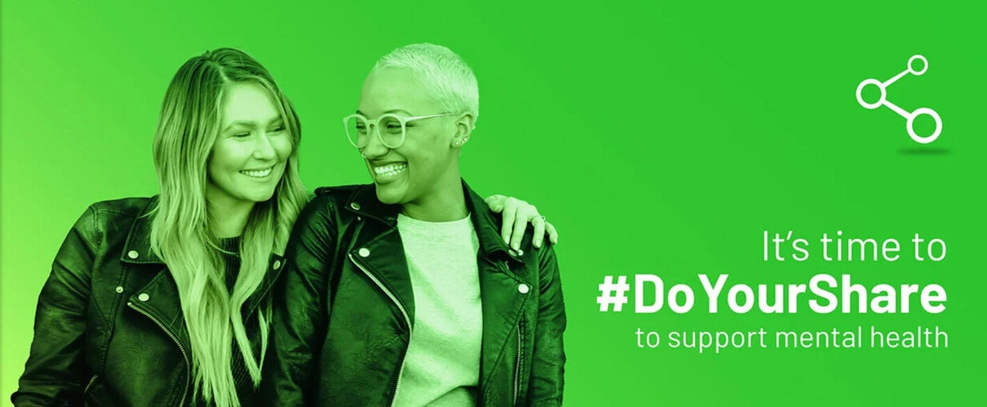 Do your share. Women embracing