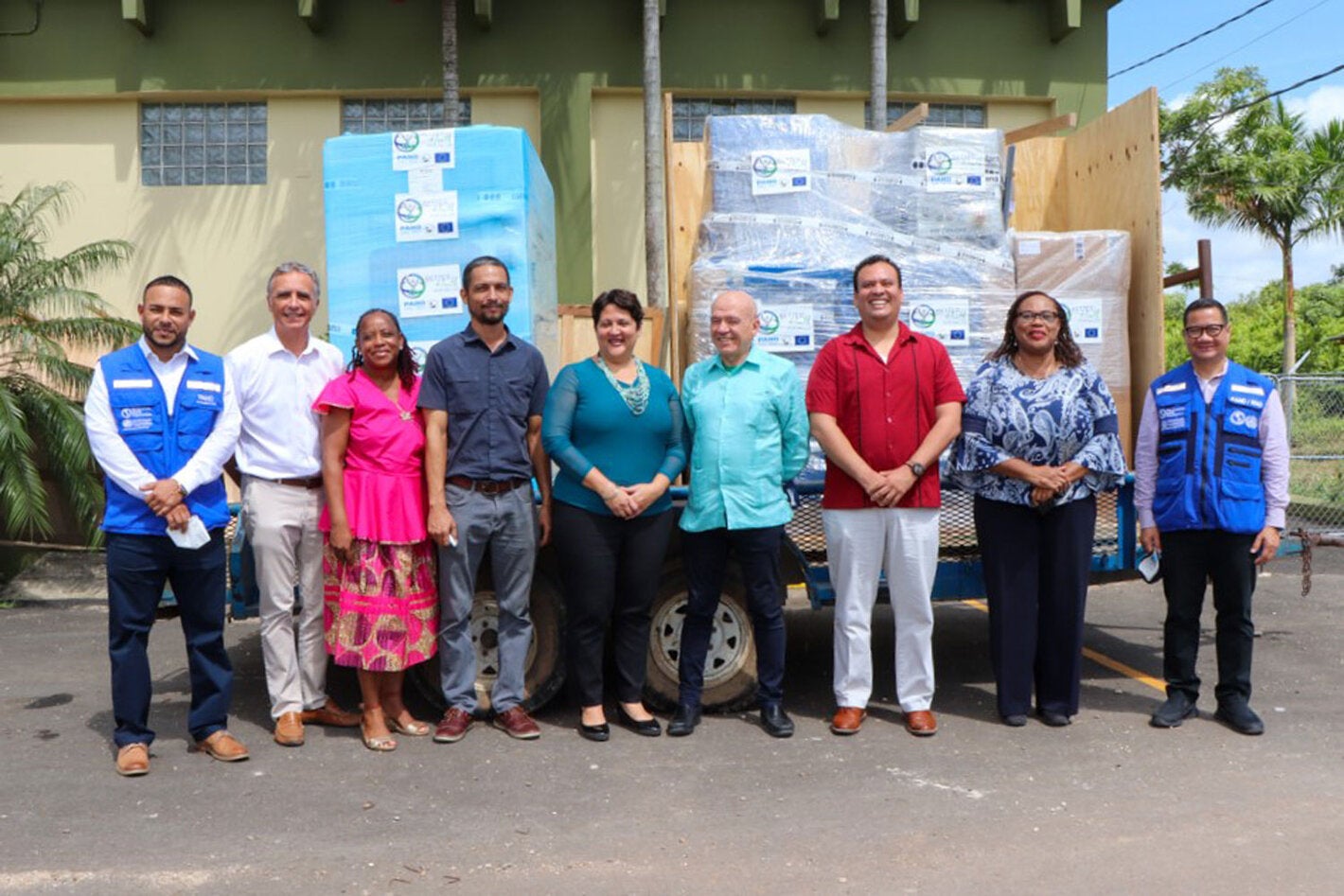 PAHO and EU handover of autoclaves to the Ministry of Health and Wellness