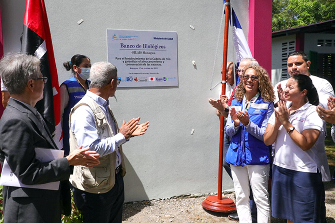 Inauguración del nuevo Banco de biológicos de SILAIS Managua.