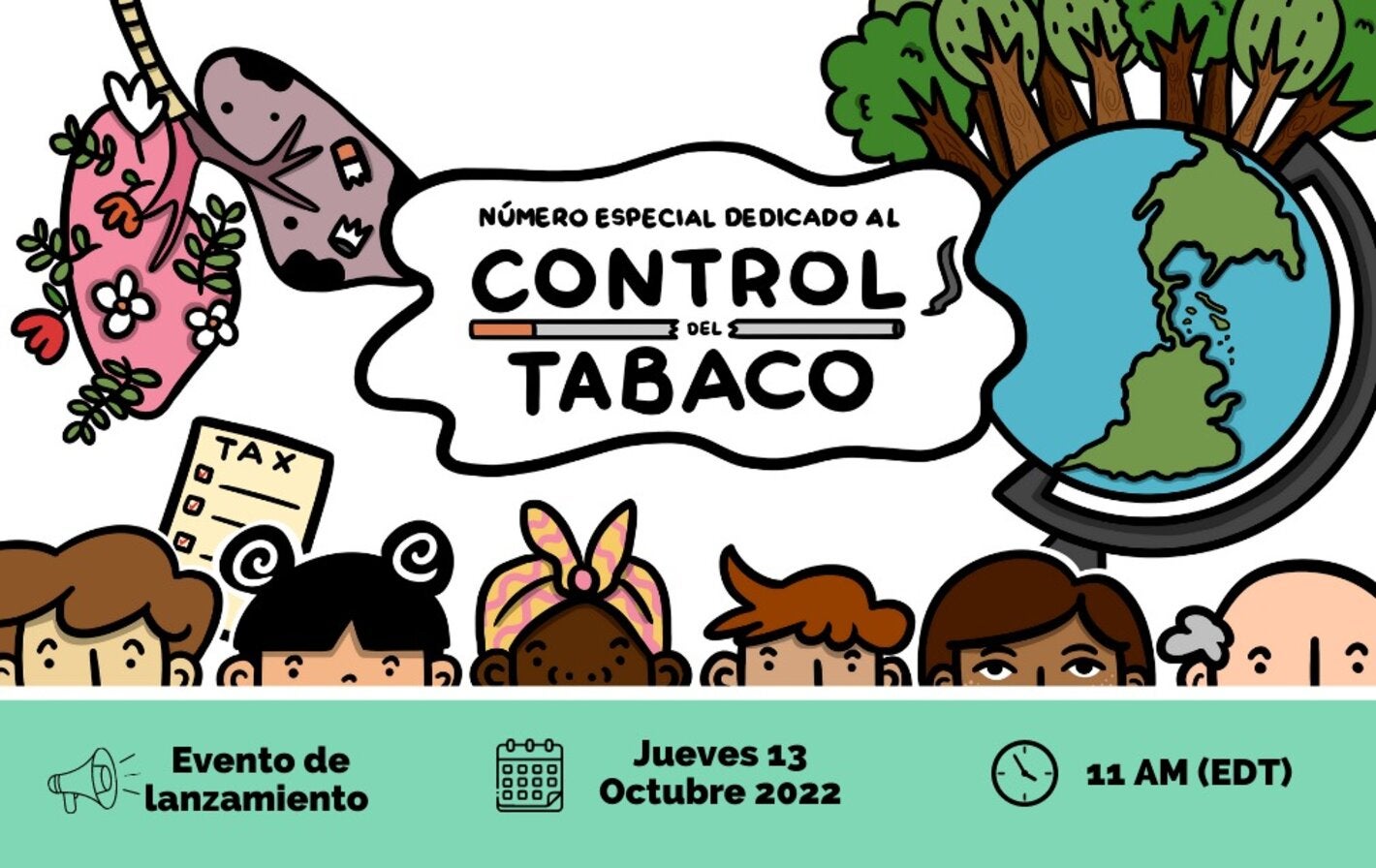 Lanzamiento del número especial dedicado al control del tabaco