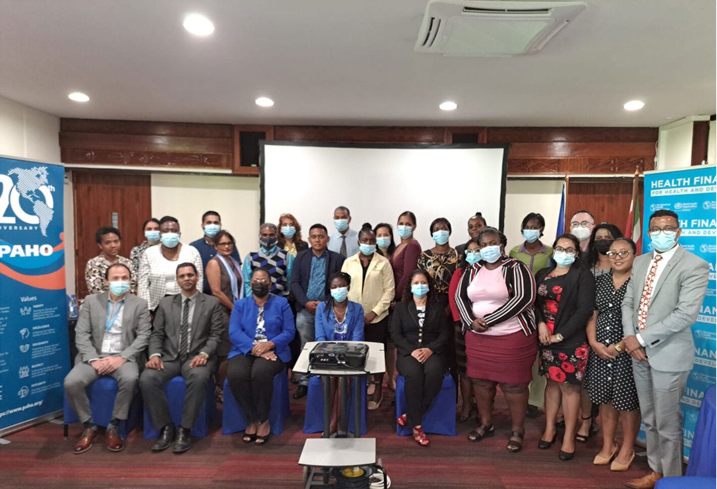 Participants at the HFPM Workshop in Paramaribo, Suriname