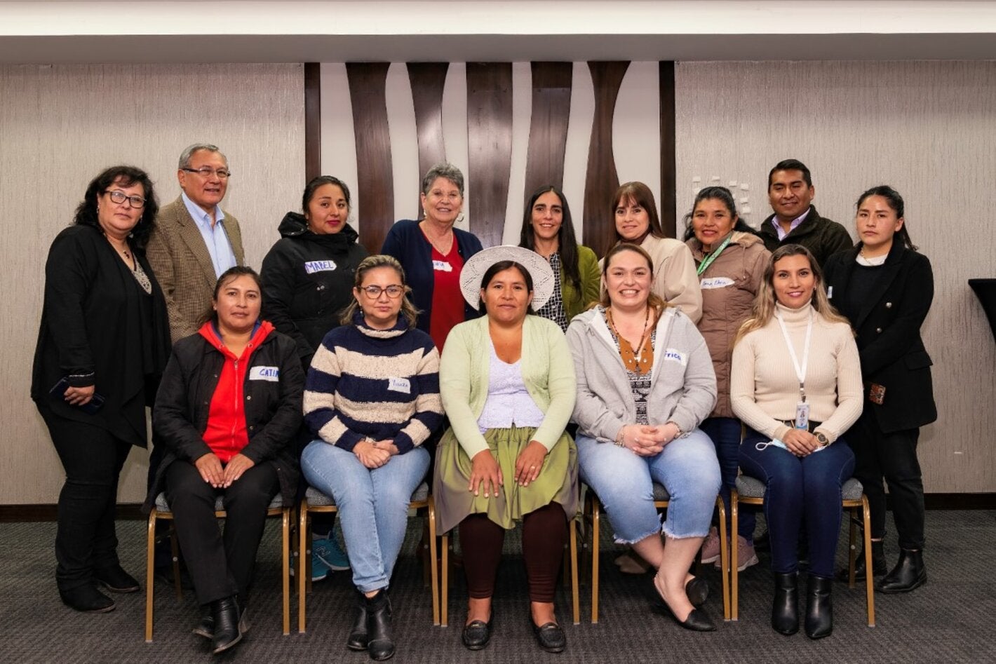 reunion concejalas de Bolivia