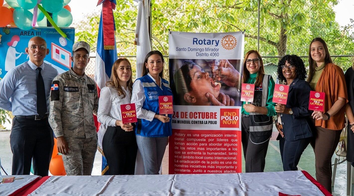 Autoridades en la jornada
