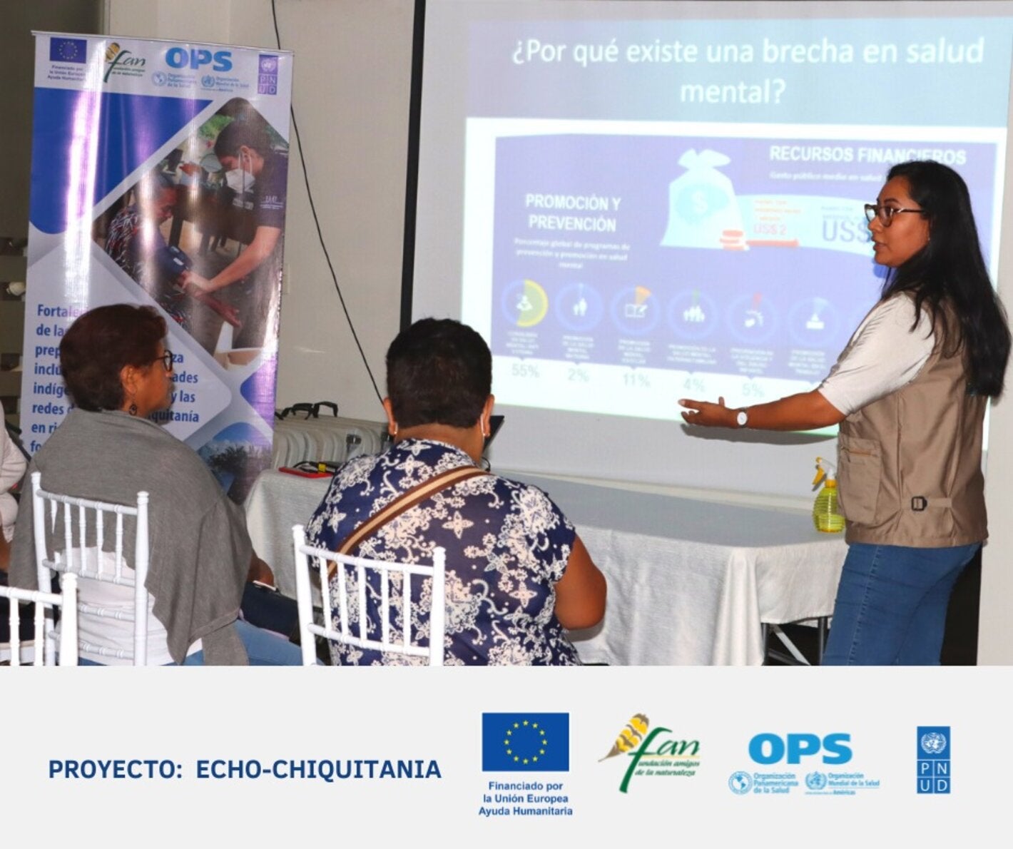 Capacitación en salud mental a profesionales de salud