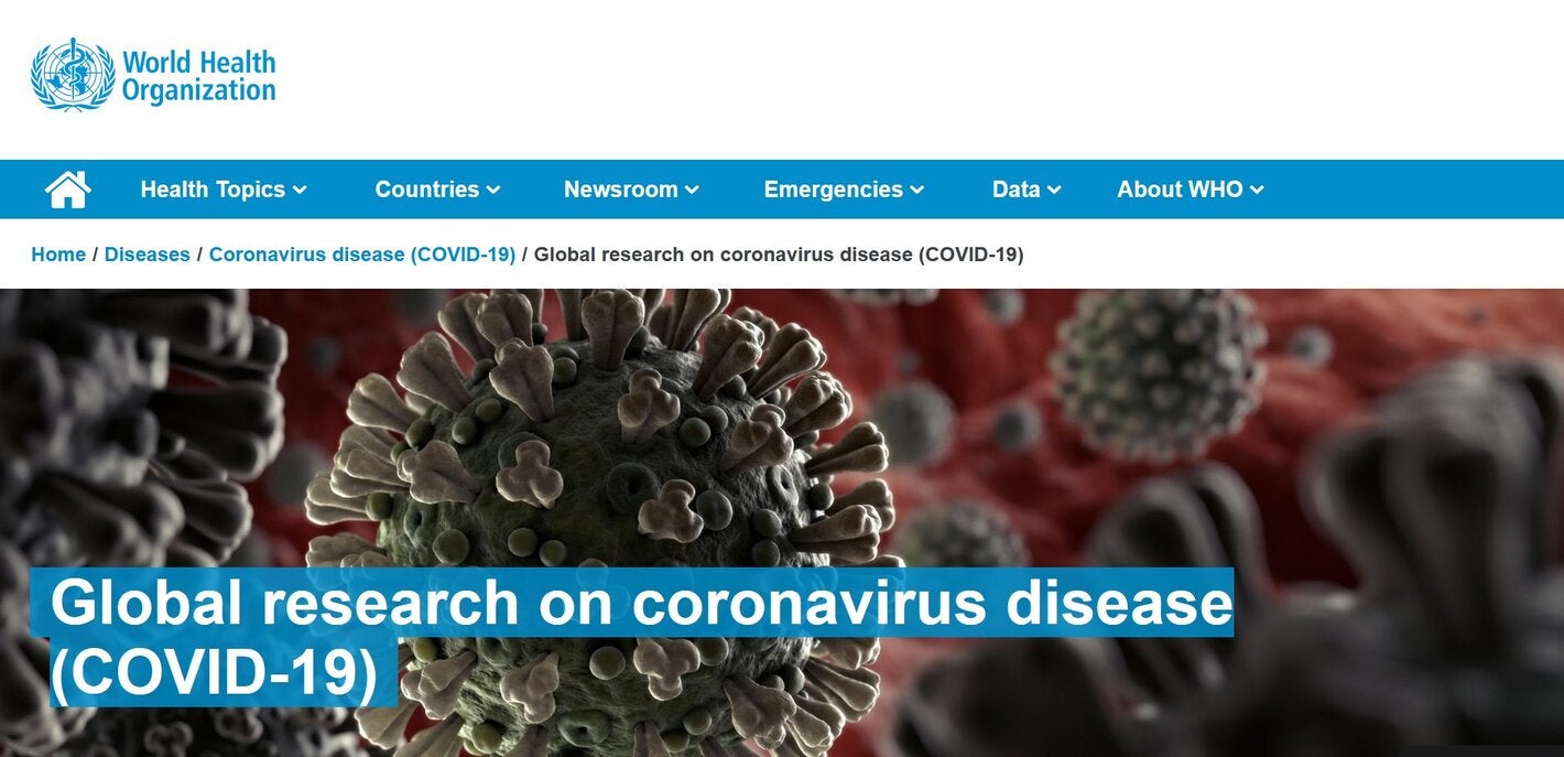 WHO-Covid-19 database