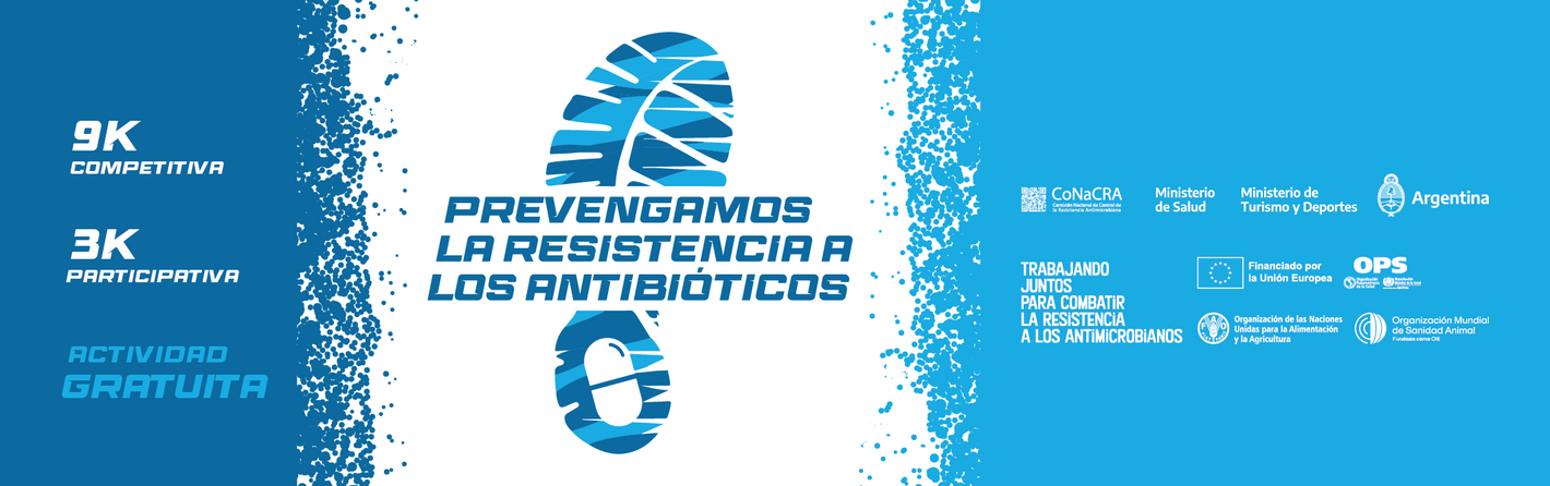 Carrera prevengamos la resistencia a los antibióticos 