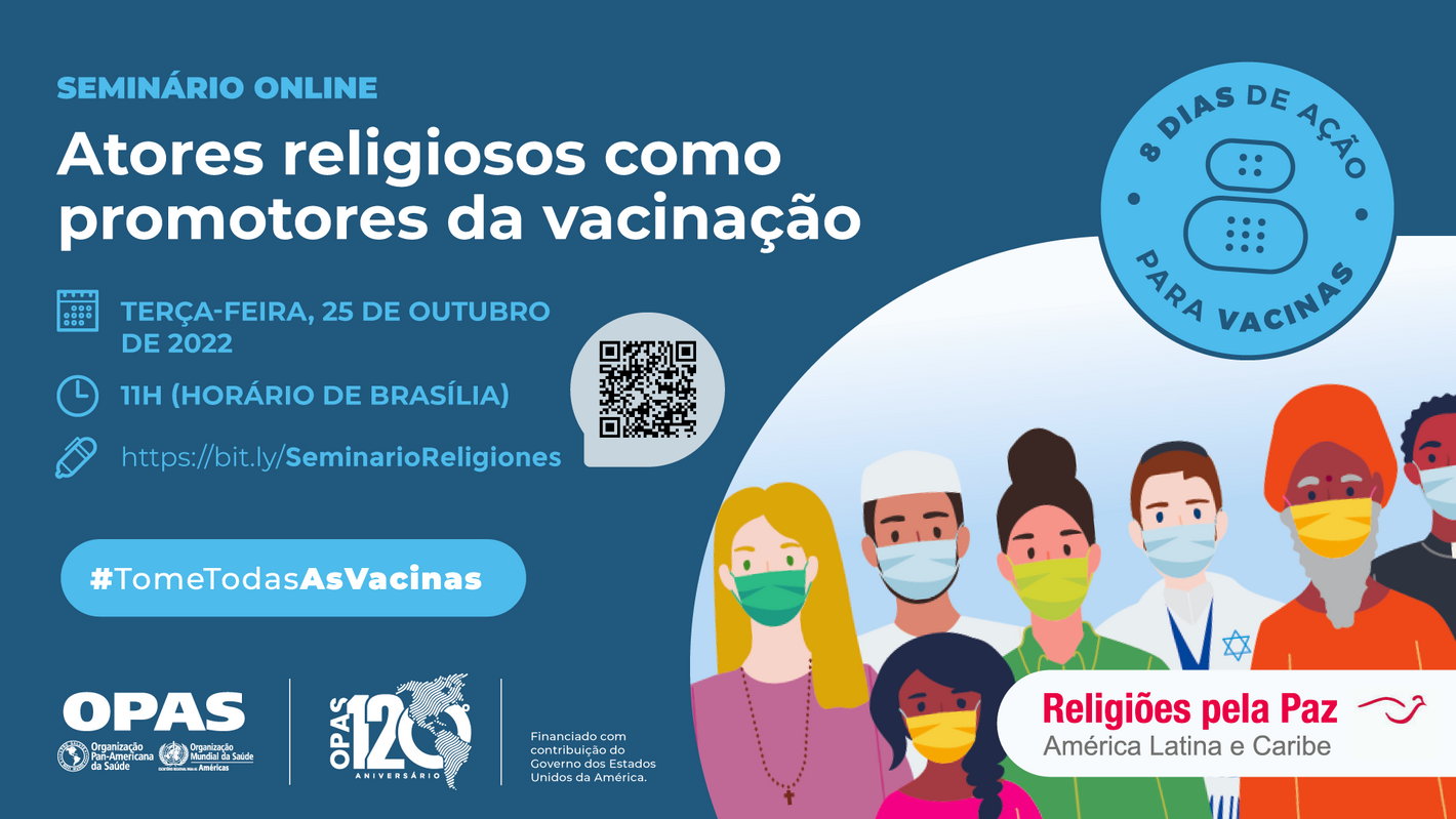 Atores religiosos como promotores da vacinação
