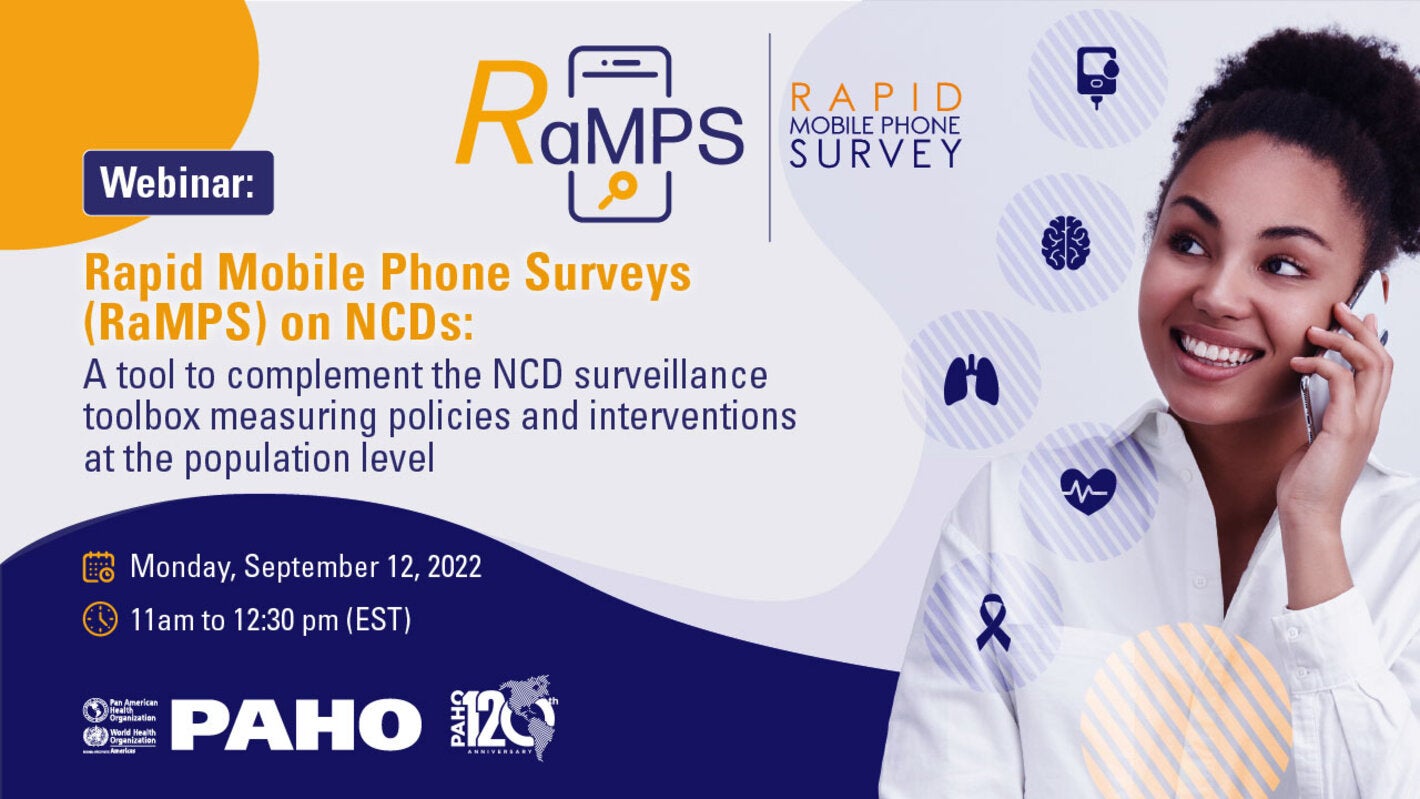 Rapid Mobile Phone Surveys (RaMPS) on NCDs