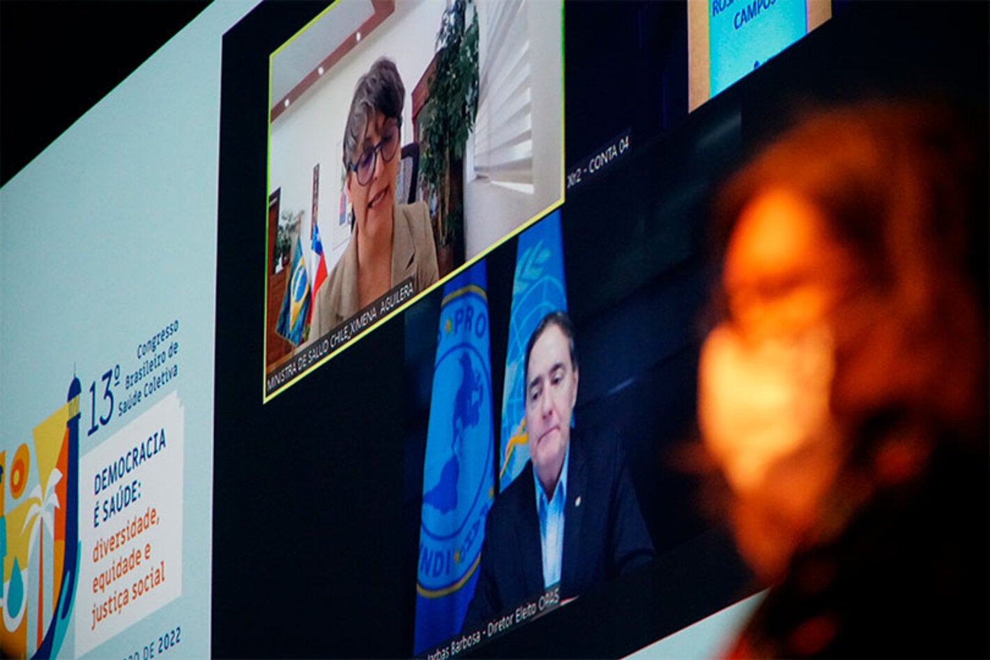 Dr. Jarbas participou remotamente do evento