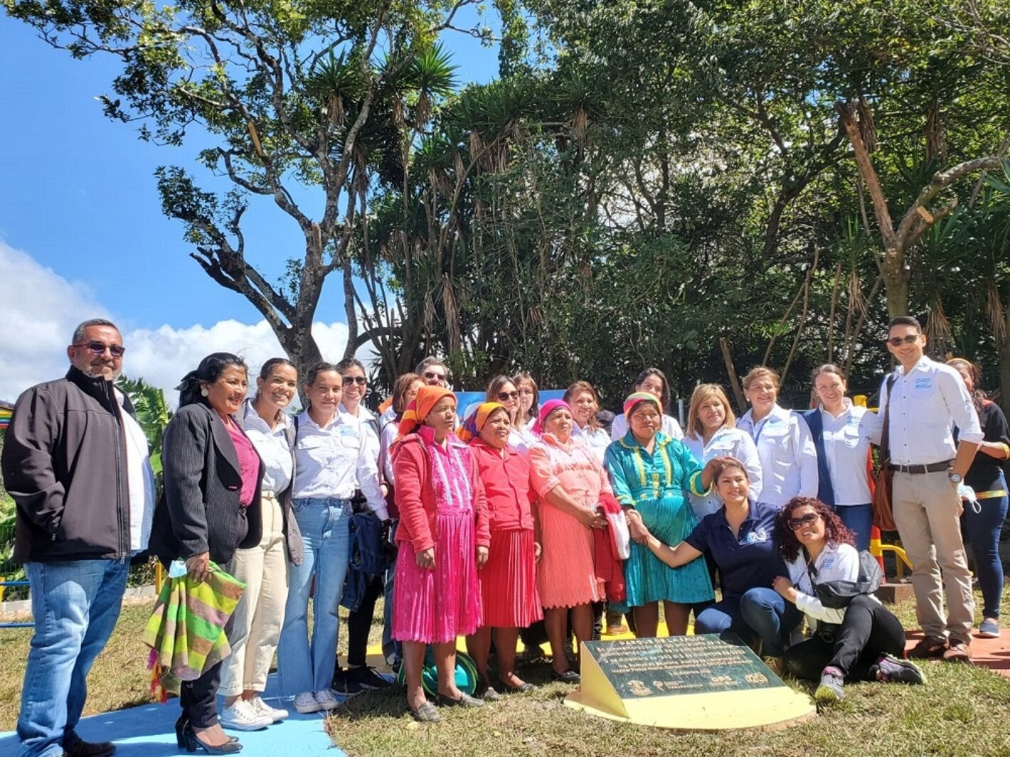 Parque conmemorativo al 120 aniversario OPS-Yamaranguila