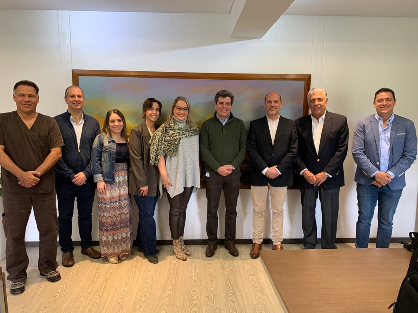 Foto de autoridades institucionales