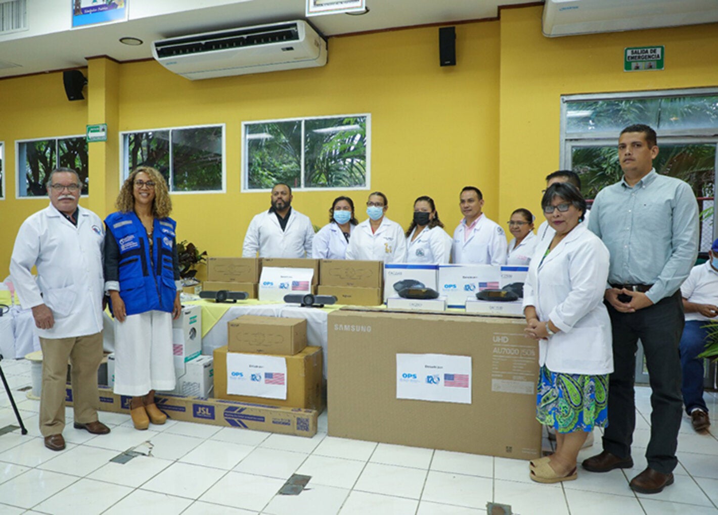 Donación de equipos para transformación digital