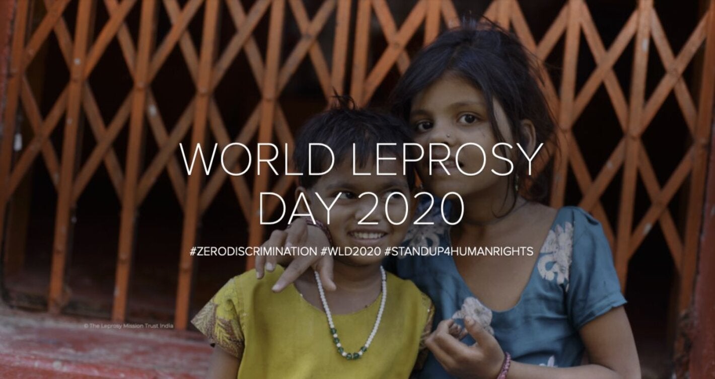 International Federation of Anti-Leprosy Associations Banner Copy