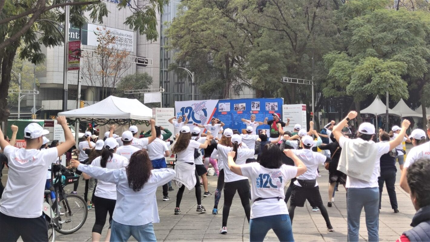 México celebra el aniversario 120 de la OPS con un Paseo Dominical