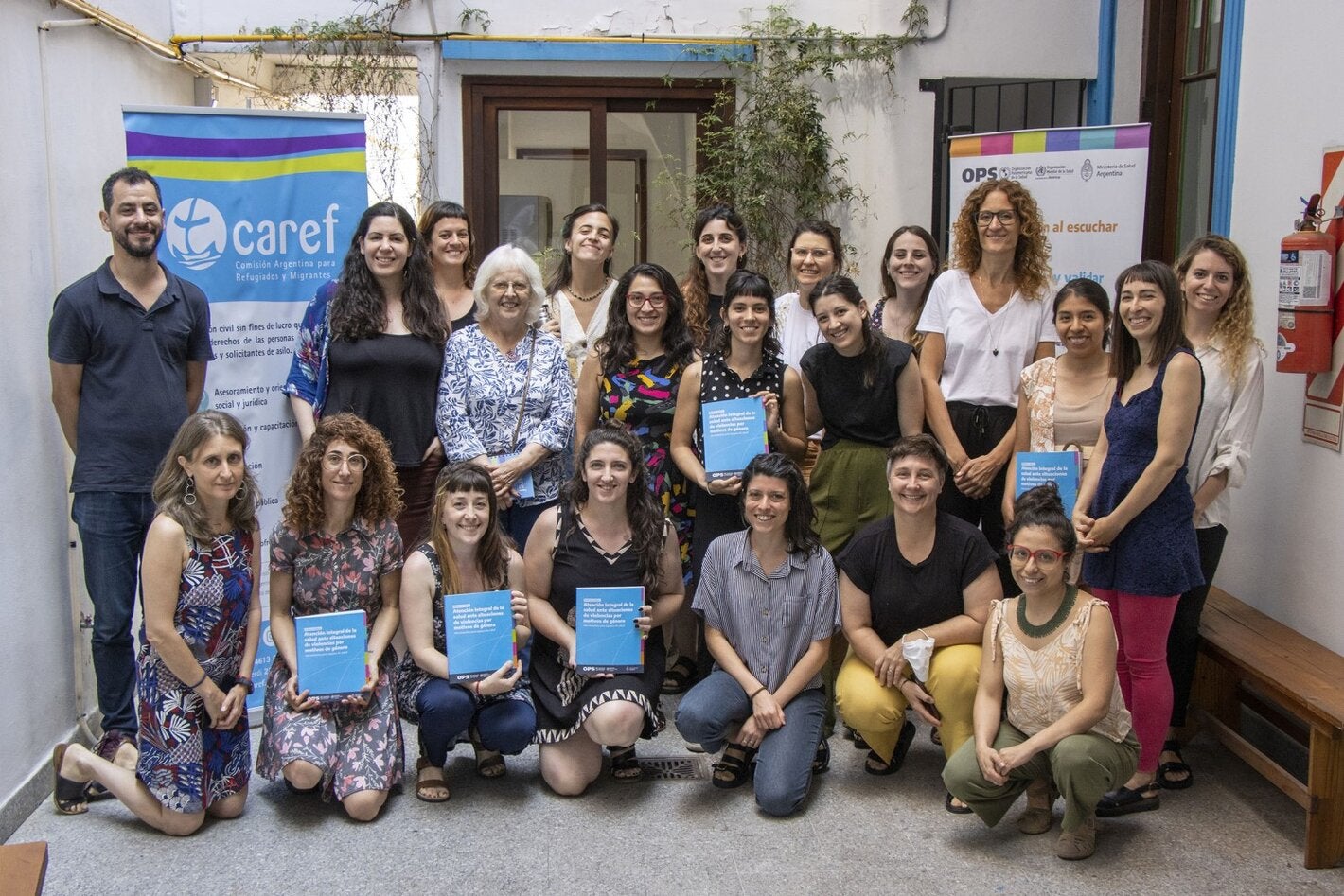 Las violencias por motivos de género fue el eje de un encuentro entre la OPS y la Comisión Argentina de Refugiados y Migrantes