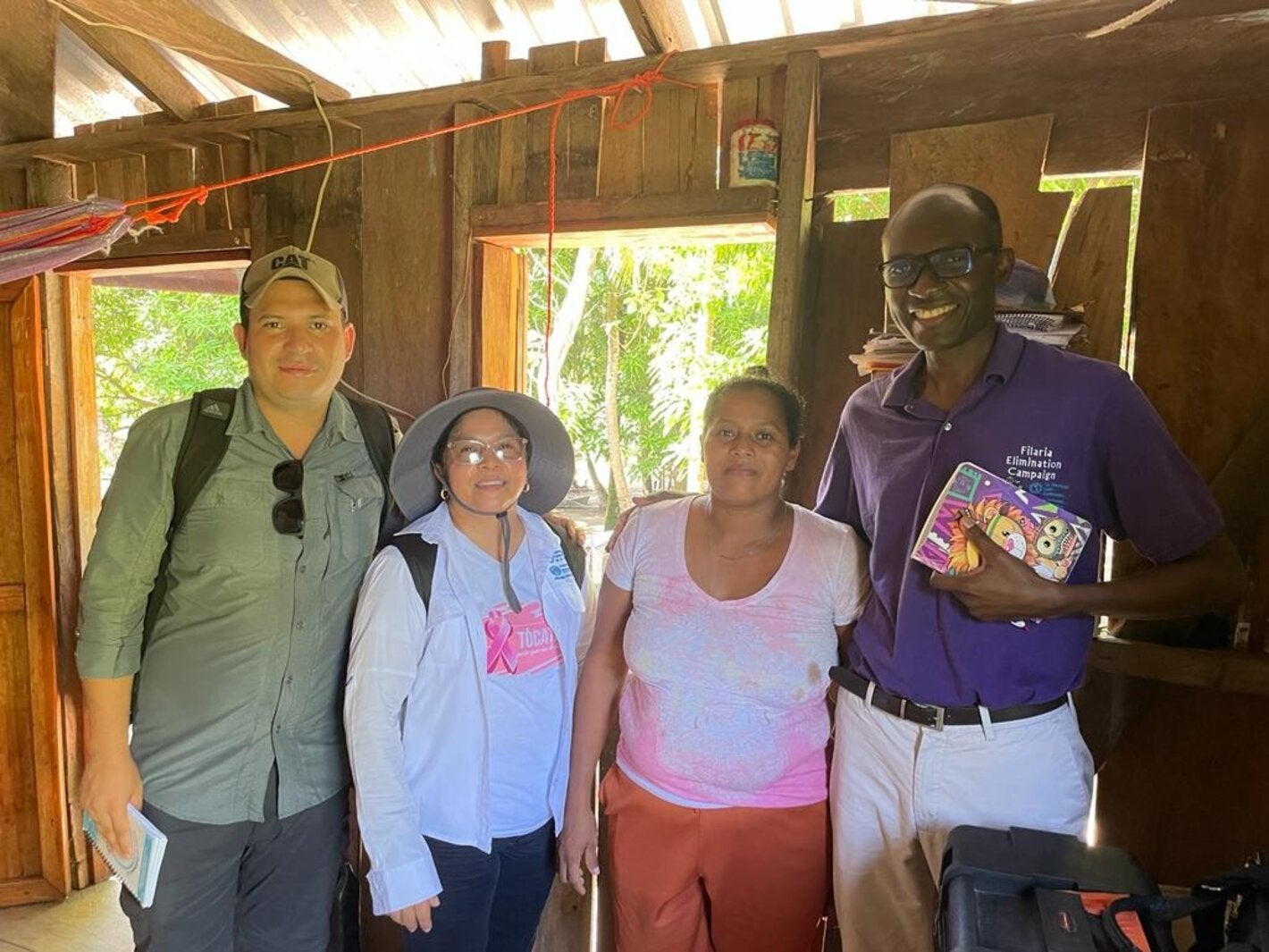 Mision de malaria a Honduras