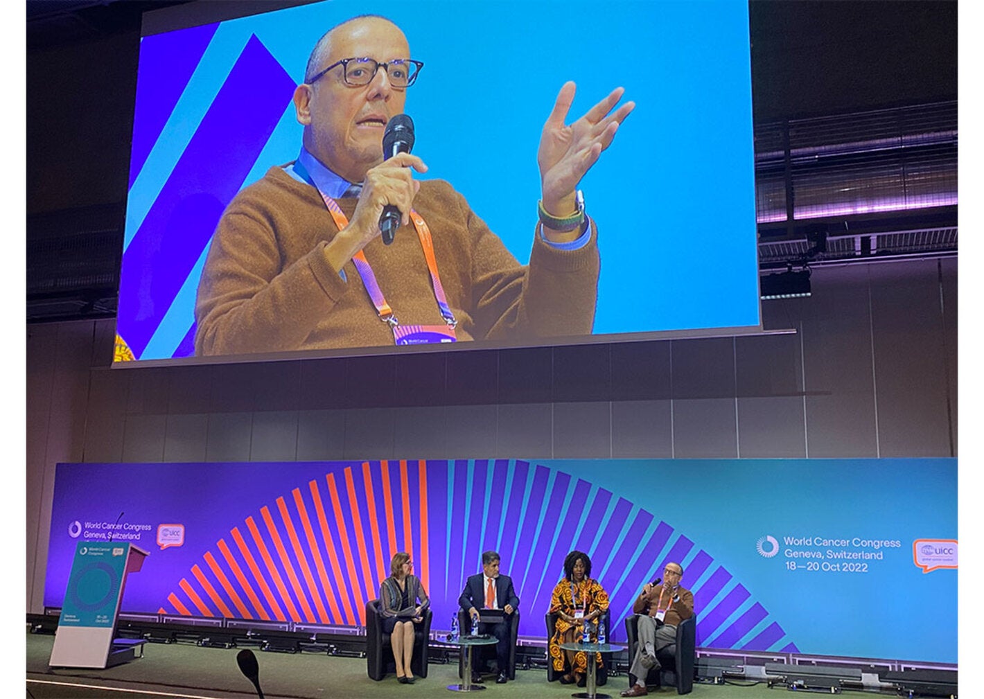 Dr. Espinal and panelist