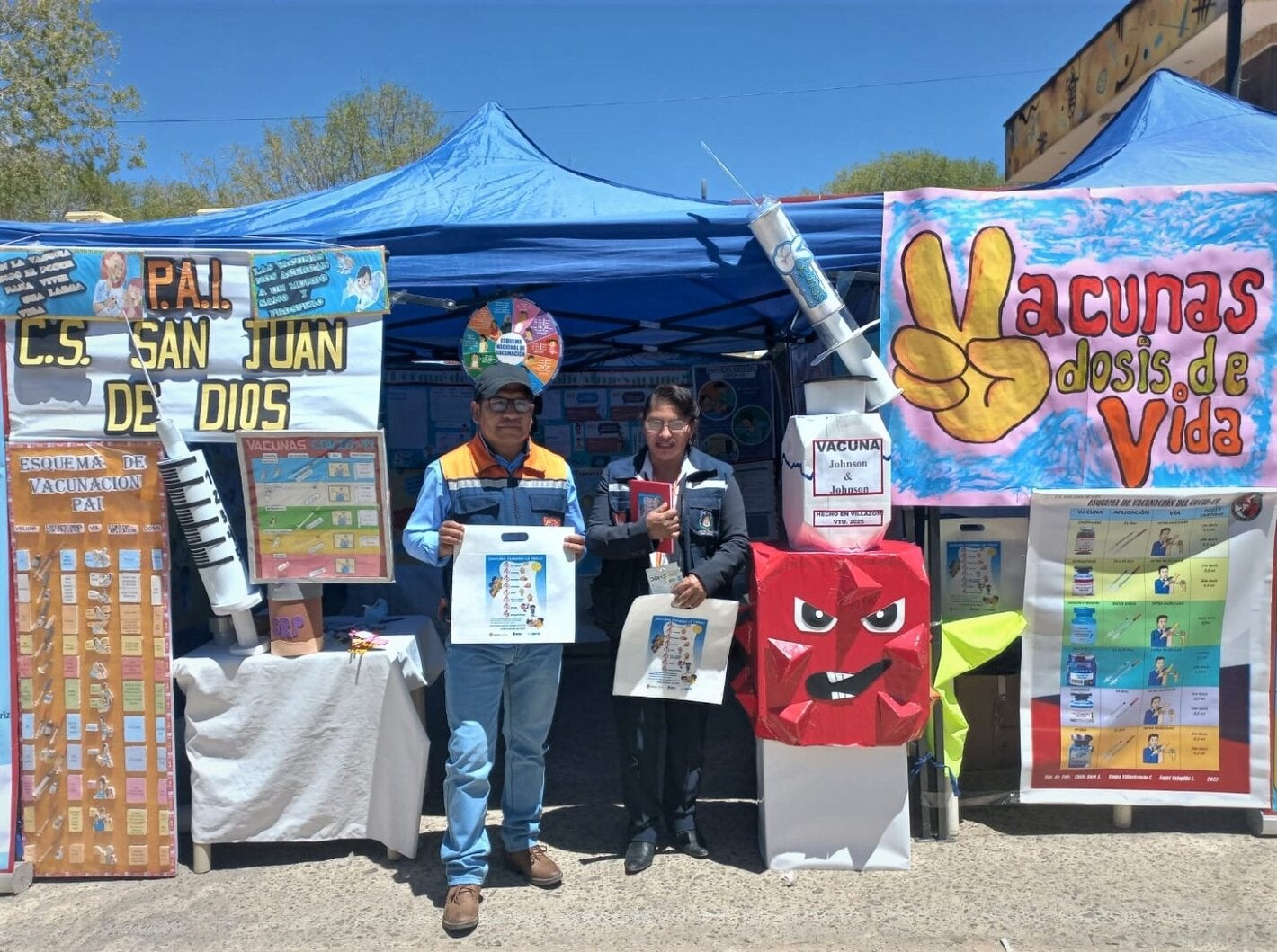 Feria de salud Villazon Bolivia