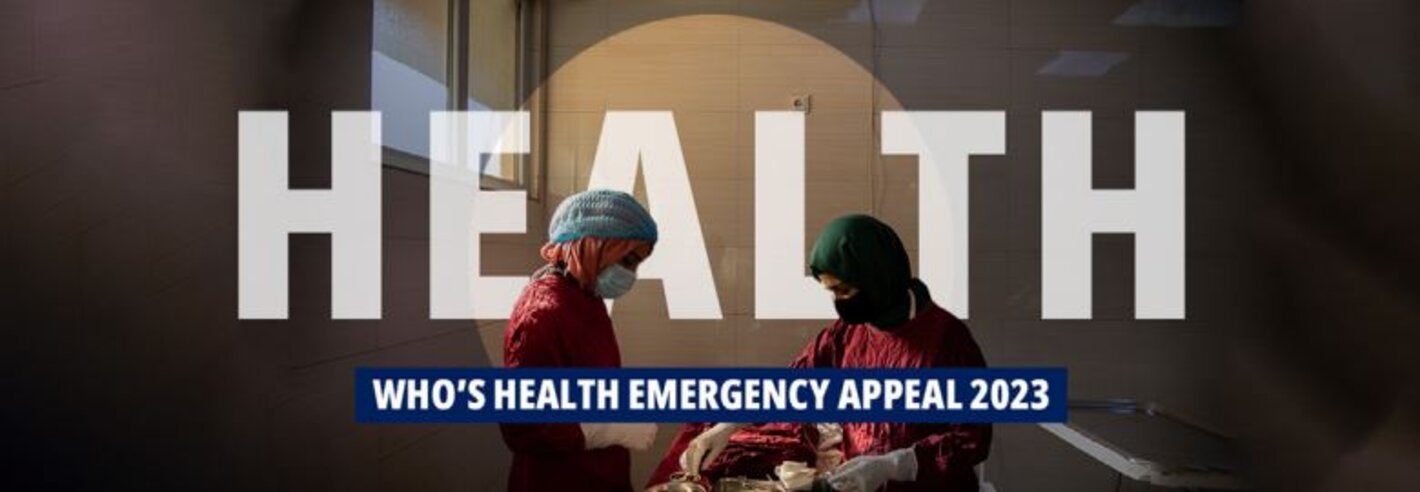 Lanzamiento del llamado a donantes para emergencias en salud 2023