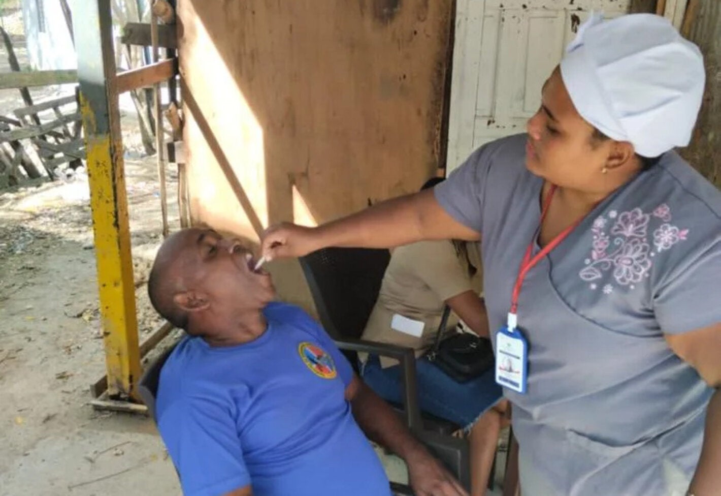 Durante vacunaciòn en sectores vulnerables.