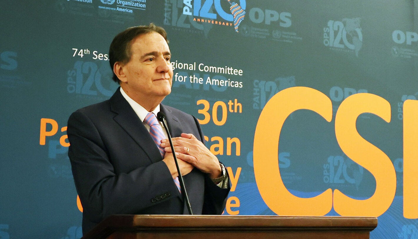 Dr. Jarbas Barbosa, PAHO Director