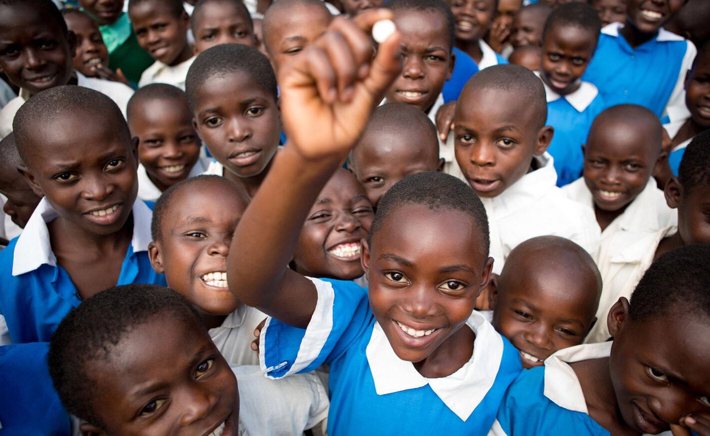 Children receiving deworming medication