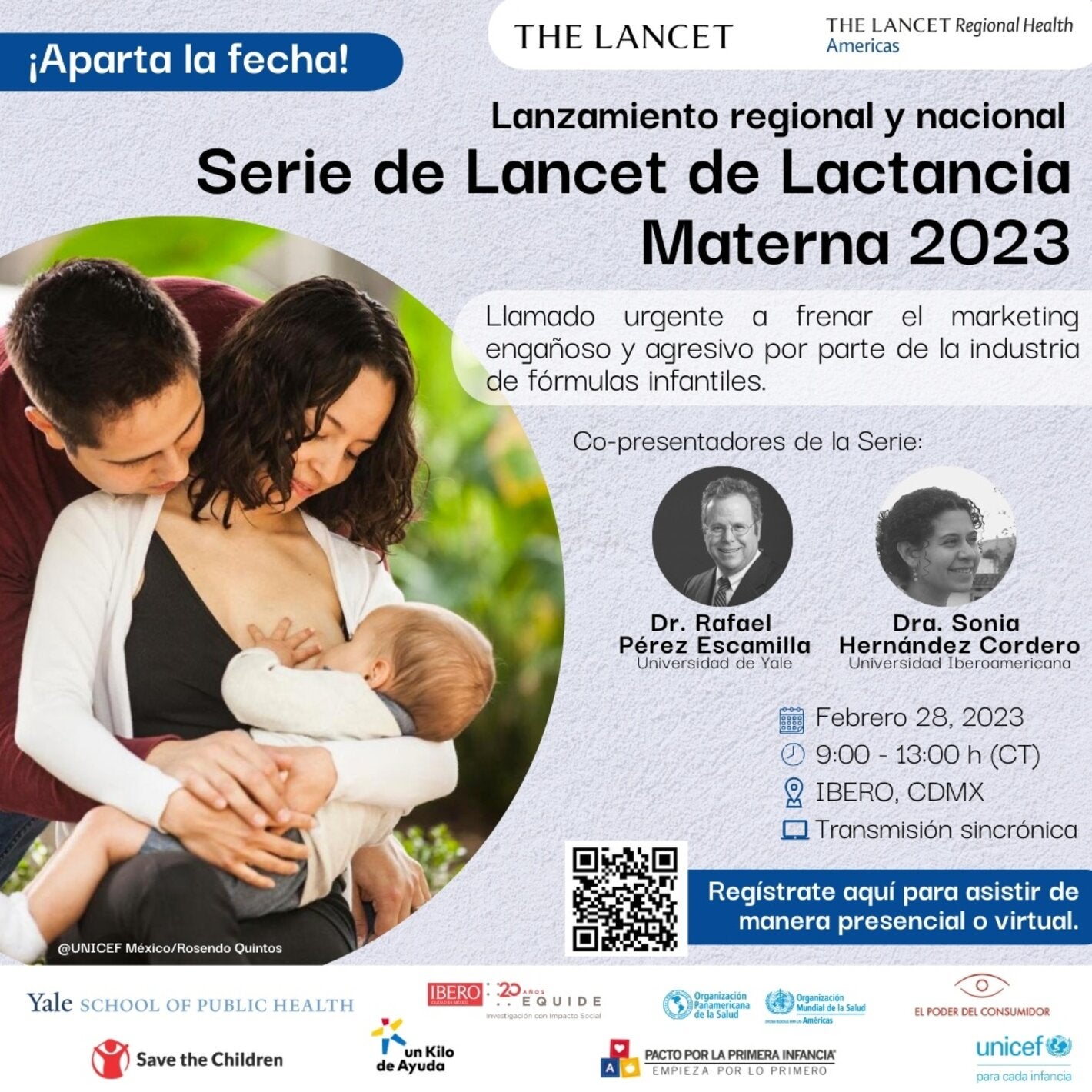 Lanzamiento Regional y Nacional de la Serie Lancet de Lactancia Materna, 2023