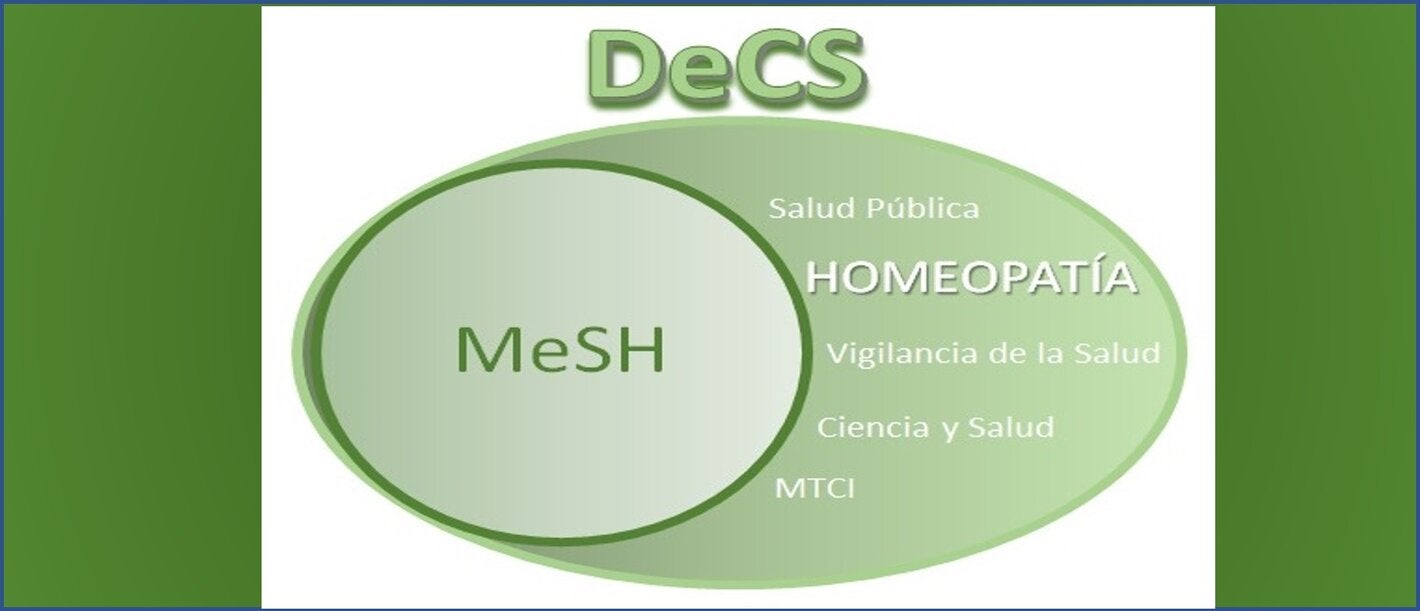 Categoría Homeopatia del DeCS