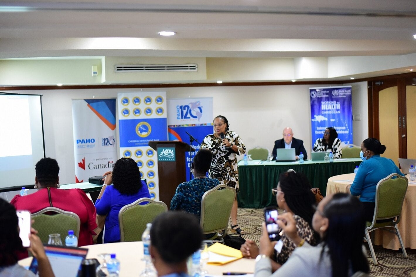 Advisor for Immunization presenting to Health Care Workers