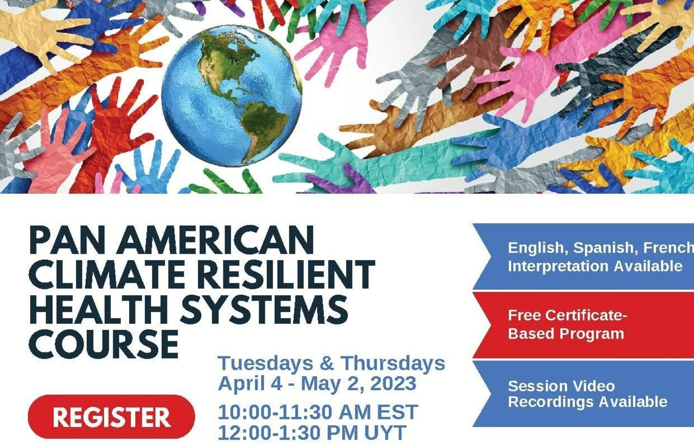 Curso Panamericano de Resiliencia para Sistemas de Salud