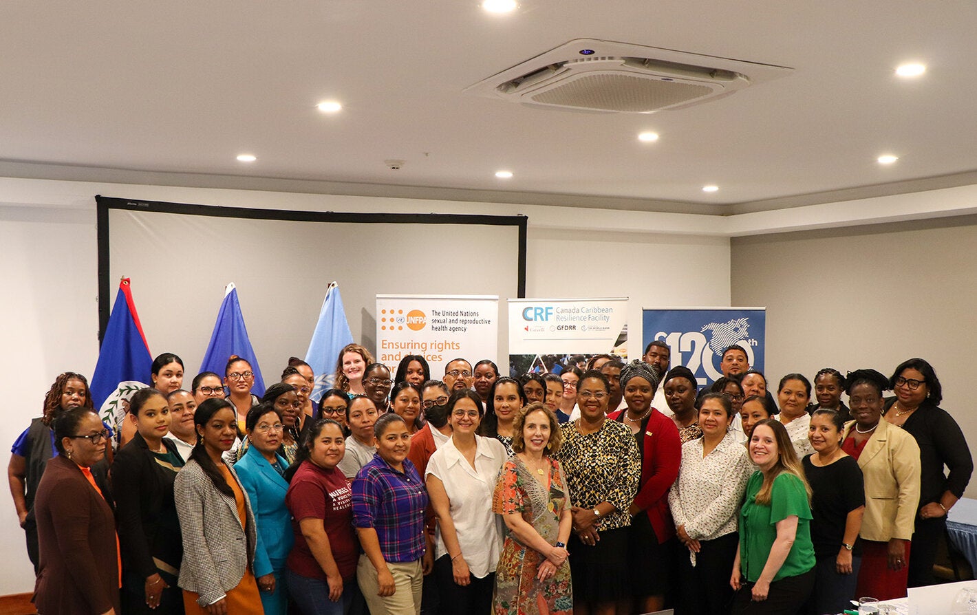 Gender Based Violence Training of Training Group Photo Belize